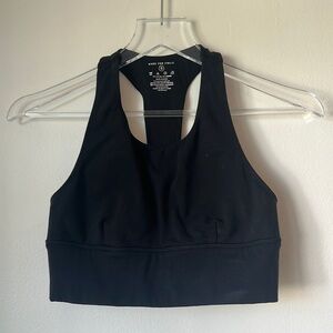 Italic Aura Racerback Sports Bra Black Small